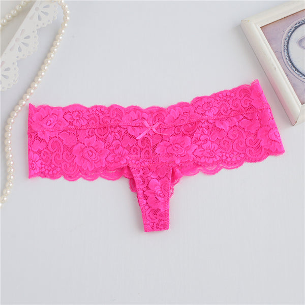 Ixuejie Amazing Women G String Sexy Underwear Lace Briefs Panties Thongs Hipster Lady Lingerie Underwear Hot