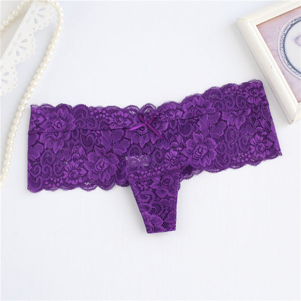 Ixuejie Amazing Women G String Sexy Underwear Lace Briefs Panties Thongs Hipster Lady Lingerie Underwear Hot