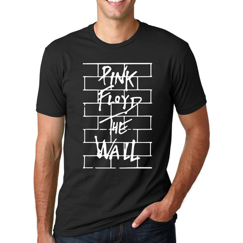 Pink Floyd The Wall Funny Print T Shirts Men's New Arrival Summer Style Short Sleeve t-shirt 2017 O Neck Streetwear Hip Hop Tops