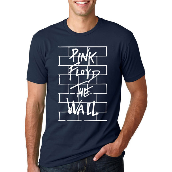 Pink Floyd The Wall Funny Print T Shirts Men's New Arrival Summer Style Short Sleeve t-shirt 2017 O Neck Streetwear Hip Hop Tops