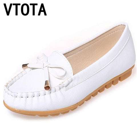 VTOTA Flat Shoes Women Autumn Slip On Shoes For Women Loafers  Moccasin Womens Zapatos Mujer Ballet Flats Womens Shoes Woman 233