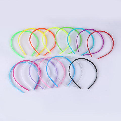 Korean Version Of The Popular Cute Children Diy Plastic WithTeeth Candy Color Head Hoop Headdress Headband Hair OrnamentsC001