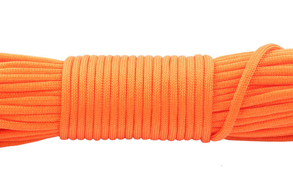outdoor camping Paracord Parachute Cord Lanyard Rope Mil Spec Type III 7Strand 50feet ,100feet