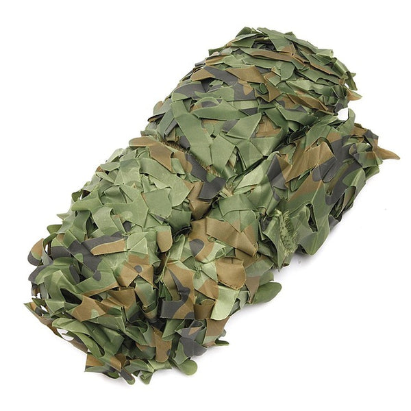 4m*2m Hunting Military Camouflage Net Woodland Army training Camo netting Car Covers Tent Shade Camping Sun Shelter