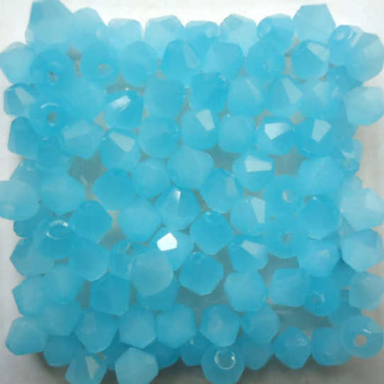 Isywaka Sale Blue Green 200PCS 4mm Bicone Austria Crystal Beads charm Glass Beads Loose Spacer Bead for DIY Jewelry Making