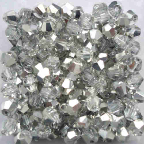 Isywaka U Choice 200PCS 4mm Bicone Austria Crystal Beads charm Glass Beads Loose Spacer Bead for DIY Jewelry Making