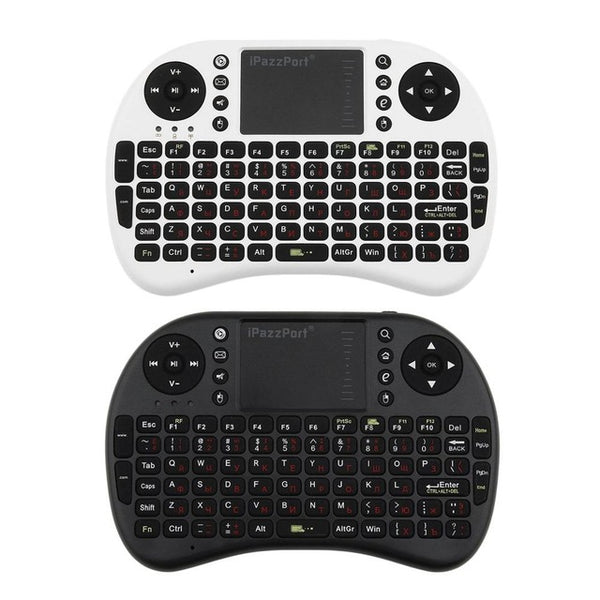 iPazzPort Mini Wireless Keyboard 2.4G with Touchpad Handheld Keyboard for PC Android TV High sensitivity touch drop shipping