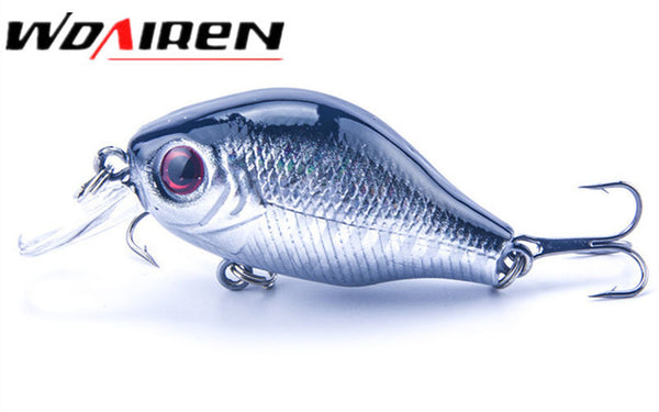 1pcs Brand VIB 5.5cm 8g Floating Fishing Lure Pesca Hooks Fish Wobbler Tackle Crankbait Artificial Japan Hard Bait YR-204