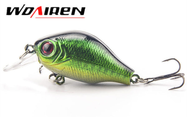 1pcs Brand VIB 5.5cm 8g Floating Fishing Lure Pesca Hooks Fish Wobbler Tackle Crankbait Artificial Japan Hard Bait YR-204