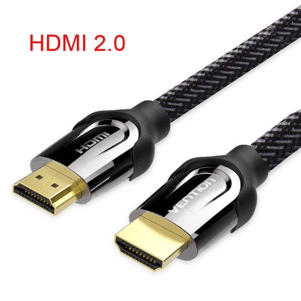 Vention HDMI Cable 1m/2m/5m/8m/10m HDMI Ethernet HDMI to HDMI Connector Adapter Cable 1.4V 2.0V 1080p 3D for PC HDTV Projector