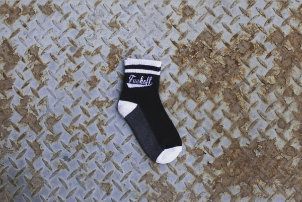 unisex sock VT France Demna Gvasalia SEXUAL FANTASIES Collection Margiela Funk Choker Justin Bieber Pari Stripe 35-42 Crew Socks