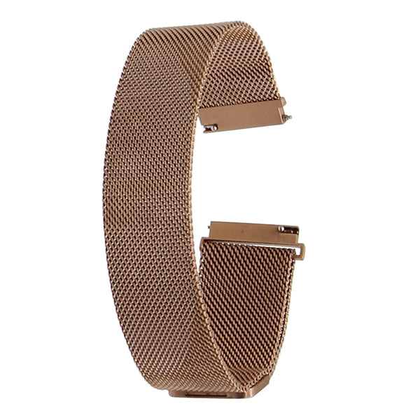 22mm Milanese Loop Band Stainless Steel Strap Bracelet for Pebble Time Samsung Gear S3 Asus Zenwatch 1 2 Men LG G Watch Urbane