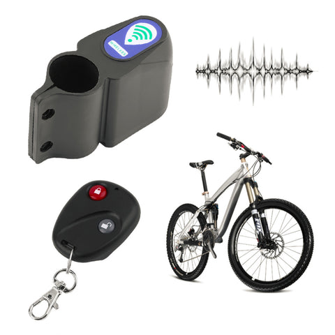 Professional Anti-theft Bike Lock Cycling Security Lock Remote Control Vibration Alarm Bicycle Vibration Alarm drop shipping
