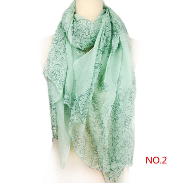 Mix Beauty Color Style Girls Women's Ladies Large Long Soft Neck Scarf Warm Wrap Scarves Shawl