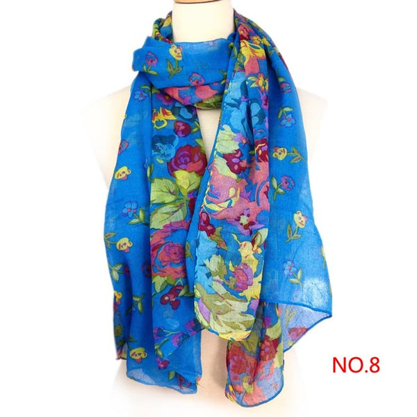 Mix Beauty Color Style Girls Women's Ladies Large Long Soft Neck Scarf Warm Wrap Scarves Shawl