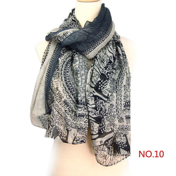 Mix Beauty Color Style Girls Women's Ladies Large Long Soft Neck Scarf Warm Wrap Scarves Shawl