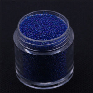 Nail Studs Powder 0.6-0.8mm 0.8-1mm 15g/jar Clear AB Caviar Mini Glitter Beads Manicures Decoration Nail Art Rhinstone Glitter