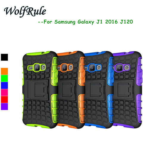 sFor case Samsung Galaxy J1 2016 Cover Shockproof TPU + PC Case For Samsung Galaxy J1 2016 Case For Samsung J1 2016 J120F <>