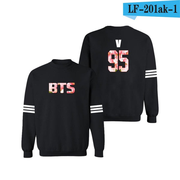 LUCKYFRIDAYF Bangtan Boys Kpop BTS Women Hoodies Sweatshirts Letter Printed in J-HOPE 94 and SUGA 93 Women Hoodies  JUNG KOOK 97