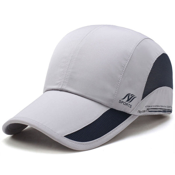 [AETRENDS] 2017 Summer Waterproof Mesh Cap Men's Baseball Cap Women Sun Hats Quick-Drying Breathable Caps Z-5077