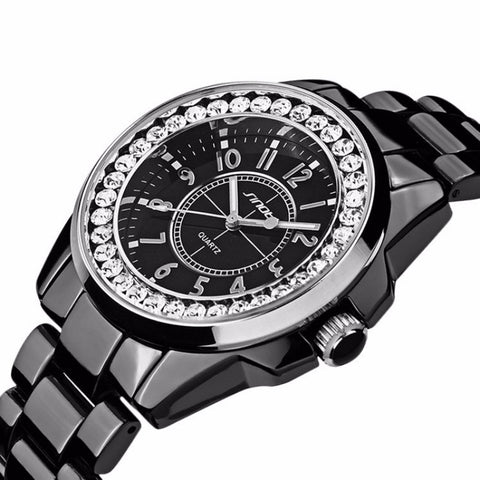 SINOBI Watch Luxury Rhinestone Women Watches Crystal Ladies Watch Women Clock Women's Watches saat relogio feminino reloj mujer