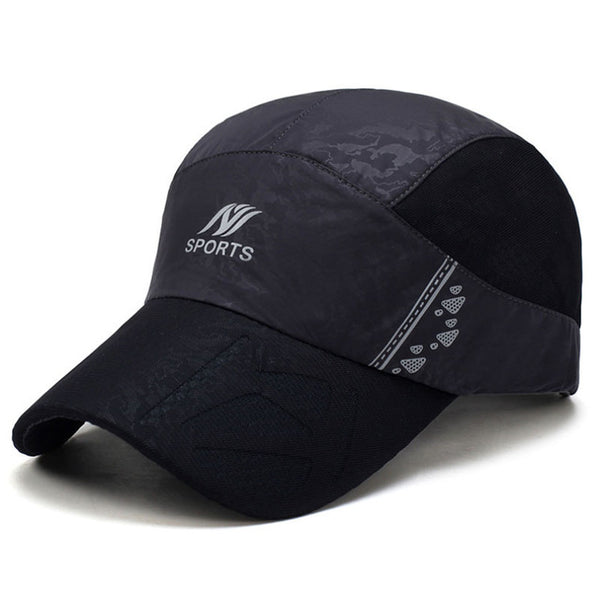 [AETRENDS] 2017 Summer Baseball Cap Men Breathable Quick-Drying Mesh Hats Women Sunshade Caps Z-5075