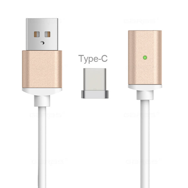 USB Type C/IOS/Micro 3IN1 Magnetic Cable Type-C USB-C Fast Charger Adapter Magnet Cable Lightning For IPhone Mobile Phone Cables