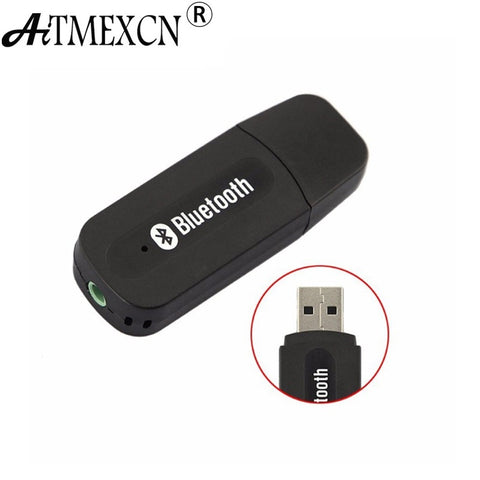 Aitmexcn USB Wireless Bluetooth Music Audio Receiver Dongle Adapter 3.5mm Jack  Audio Cable for Aux Car  for Iphone speaker mp3