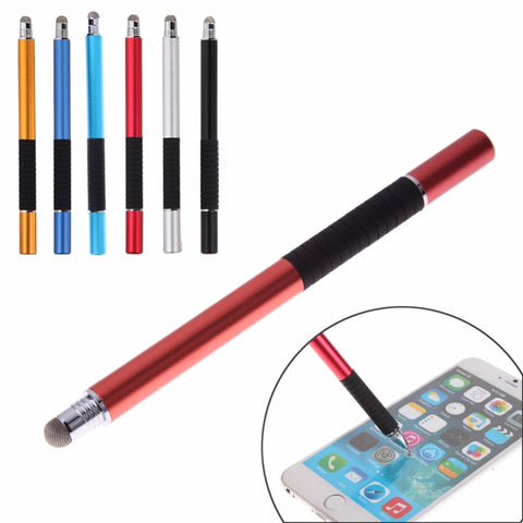 New Promotion 2 in 1 Precision Capacitive Touch Screen Pen Stylus Pen For iPhone Pad for Samsung Tablets Phones Wholesale