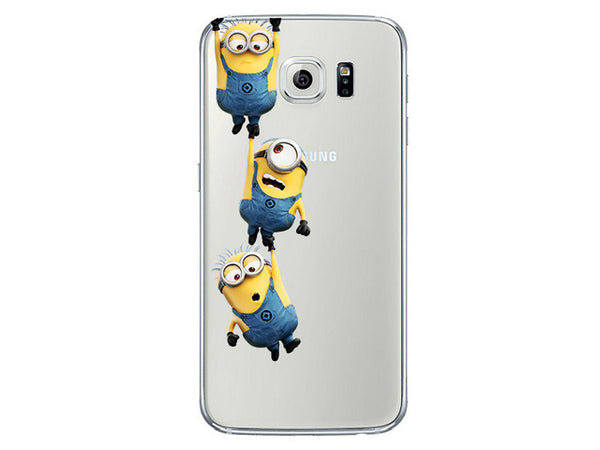 Minion For Samsung Galaxy S7 Edge S8 Plus S6 S5 S3 J3 J5 A3 A5 2016 2017 Grand Prime Case for iPhone 5 5S SE 6S 7 7S Plus X 8