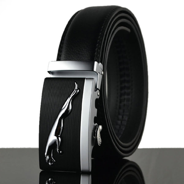 REGITWOW Fashion Designers Men Automatic Buckle Leather luxury Belts Business Male Alloy buckle Belts for Men Ceinture Homme