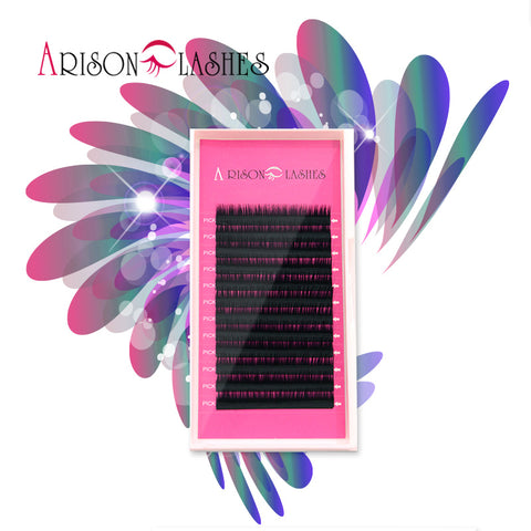 Arison lash 1 Case All Size JBCD eyelash extensions mink black fake false eyelashes curl