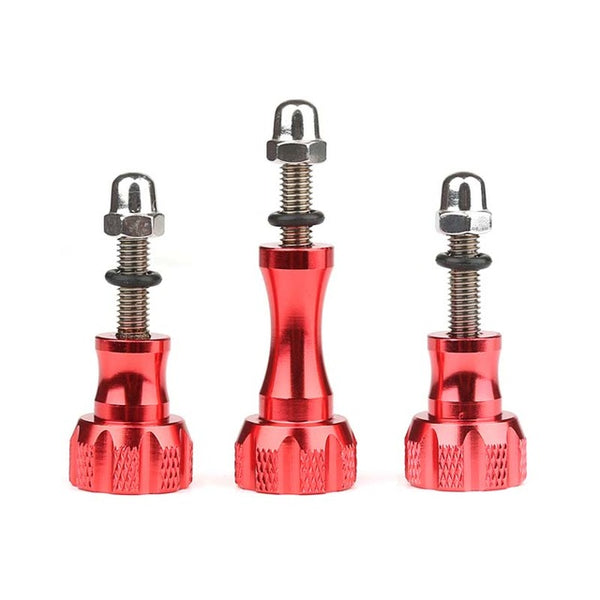 SHOOT Aluminum Alloy Thumb Knob Bolt Nut Screw Mount for GoPro Hero 5 4 3 Xiaomi Yi 4K SJCAM SJ4000 H9 Mount Go Pro Accessory