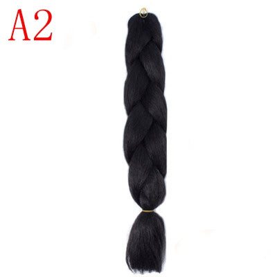 MISS WIG Ombre Kanekalon Jumbo Braids Synthetic Braiding Hair 60Color Available 100g 24Inch Hair Extension Pink  Blue Green 1pce