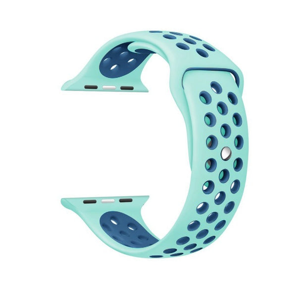 38mm 42mm watchband for NIKE series 1:1 original with Light Flexible Breathable silicone watch strap band for apple watch