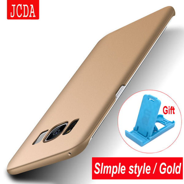 For Samsung Galaxy S8 plus case JCDA Brand For galaxy S7 S6 edge plus S4 S5 galaxy note 3 4 5 case scrub cove hard PC note 8