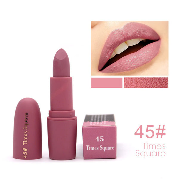 Miss Rose Brand Beauty Matte Moisturizing Lipstick Makeup  Lipsticks Lip Stick Waterproof Lipgloss Mate Lipsticks Cosmetic