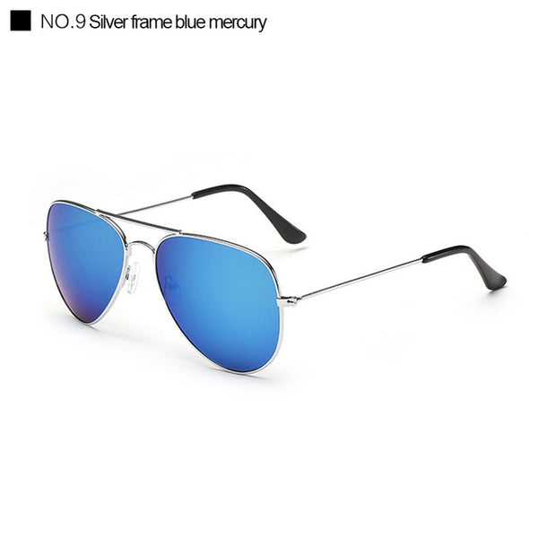 MAXMESSY Men Women Hiking Eyewear Aviator Sunglasses  Unisex Pilot Sun Glasses Coating Mirror Eyeglasses UV400 Glasses AS745