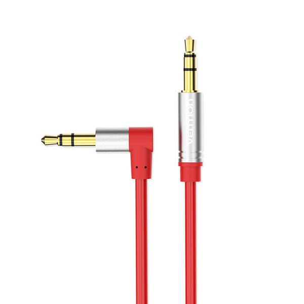 Vention 3.5mm Jack Audio Cable 90 Degree Right Angle 3.5 AUX Cable for Car headphone beats speaker MP3/4 ford focus aux wire