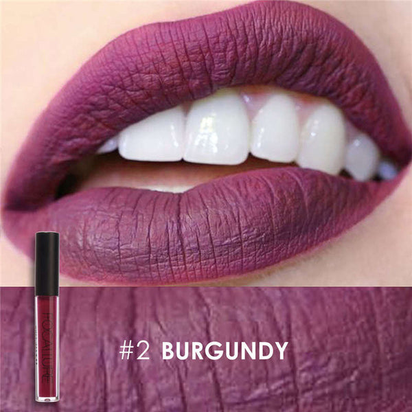 FOCALURE Brand Makeup Waterproof batom Tint Lip Gloss Red Velvet True Brown Nude Matte Lipstick Colourful Maquiagem