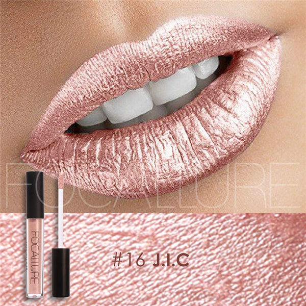 FOCALURE Brand Makeup Waterproof batom Tint Lip Gloss Red Velvet True Brown Nude Matte Lipstick Colourful Maquiagem