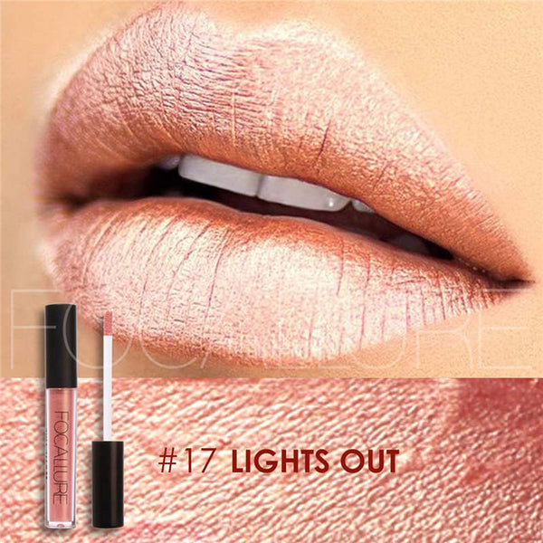 FOCALURE Brand Makeup Waterproof batom Tint Lip Gloss Red Velvet True Brown Nude Matte Lipstick Colourful Maquiagem