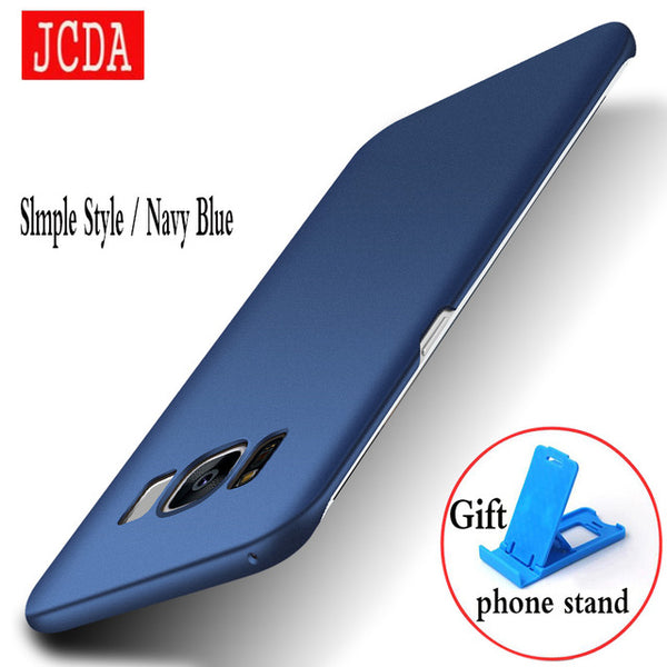 JCDA Brand For Samsung Galaxy S8 s6 s7 edge plus + S4 S5 note8 NOTE 8 3 4 5 C5 C7 phone case Silicone cover Hard Frosted PC Back