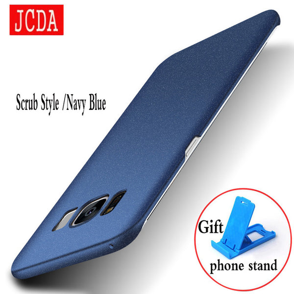 JCDA Brand For Samsung Galaxy S8 s6 s7 edge plus + S4 S5 note8 NOTE 8 3 4 5 C5 C7 phone case Silicone cover Hard Frosted PC Back