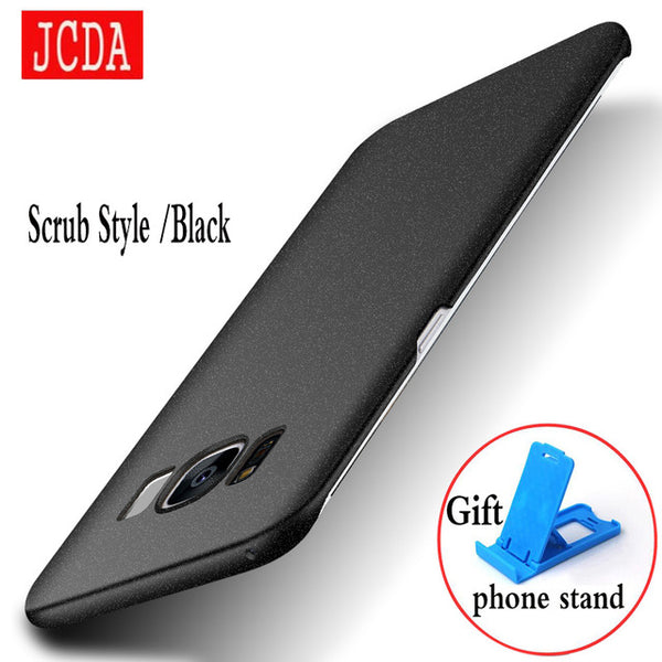 JCDA Brand For Samsung Galaxy S8 s6 s7 edge plus + S4 S5 note8 NOTE 8 3 4 5 C5 C7 phone case Silicone cover Hard Frosted PC Back