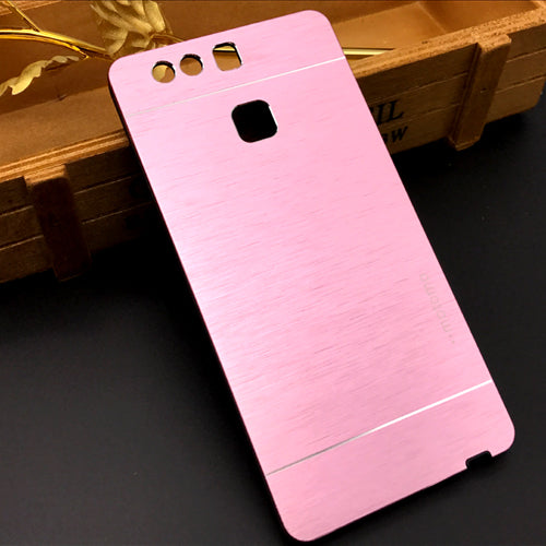 Phone Case For Huawei Acsend P8 P9 Lite P10 Mate 8 G8 Mini 5S Aluminum Metal Cover Plastic Hard Cases For Honor 5X 4X 4C 7 8 V8