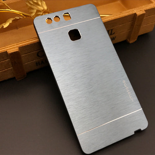 Phone Case For Huawei Acsend P8 P9 Lite P10 Mate 8 G8 Mini 5S Aluminum Metal Cover Plastic Hard Cases For Honor 5X 4X 4C 7 8 V8