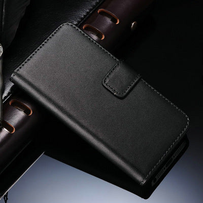 Genuine Leather Case for iPhone 5 5S SE Flip Wallet TOMKAS Stand Design with Card Slot Phone Case For iPhone 5S Cases Coque