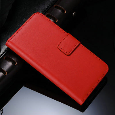 Genuine Leather Case for iPhone 5 5S SE Flip Wallet TOMKAS Stand Design with Card Slot Phone Case For iPhone 5S Cases Coque