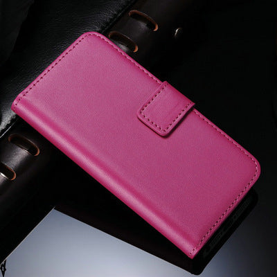 Genuine Leather Case for iPhone 5 5S SE Flip Wallet TOMKAS Stand Design with Card Slot Phone Case For iPhone 5S Cases Coque